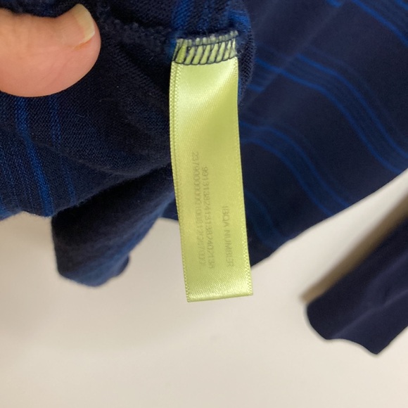 Icebreaker Shirt Mens Large Blue Merino Wool 260 Body Fit Long Sleeve Half Zip - Picture 11 of 12